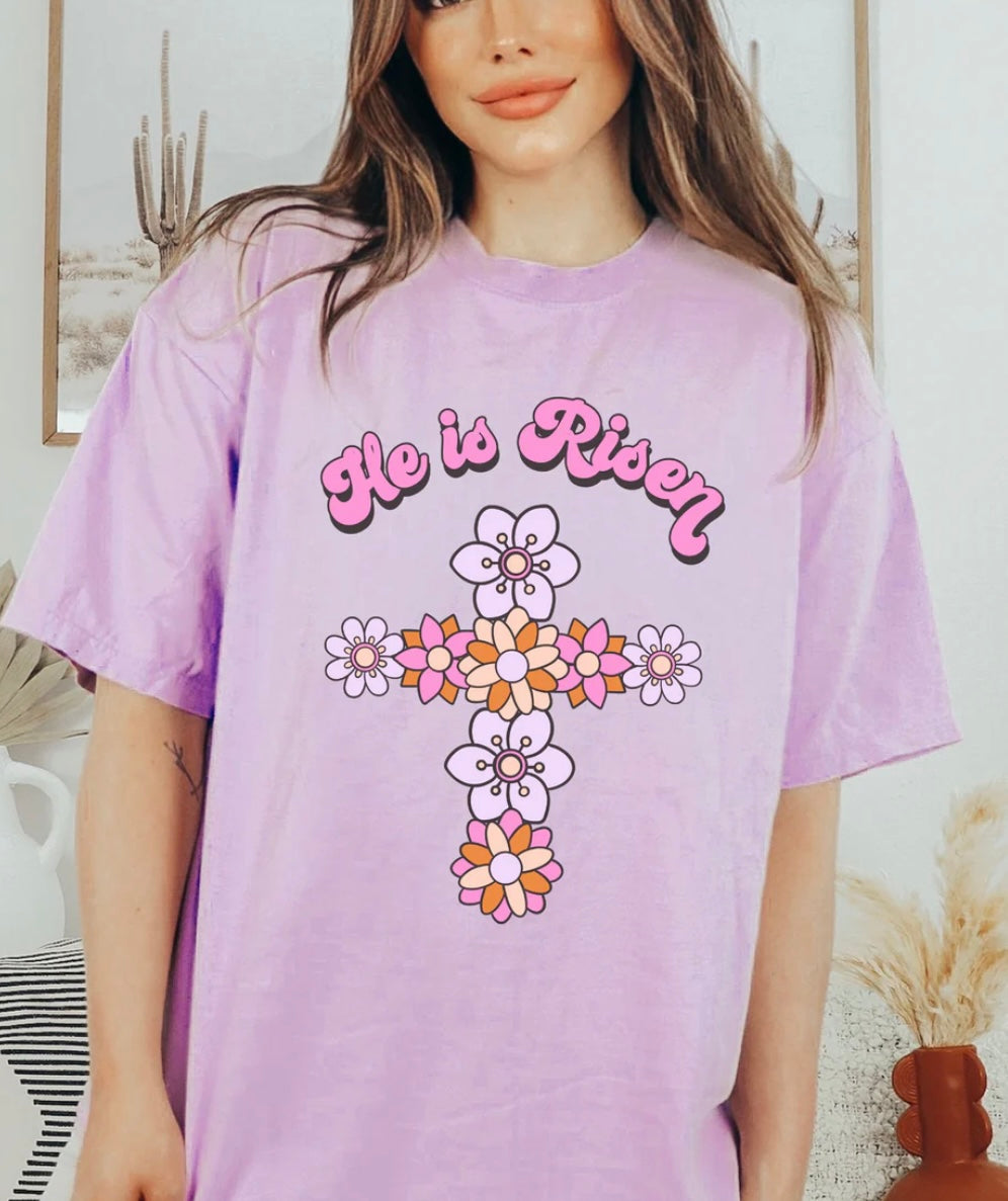 Floral cross