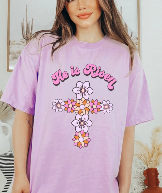 Floral cross