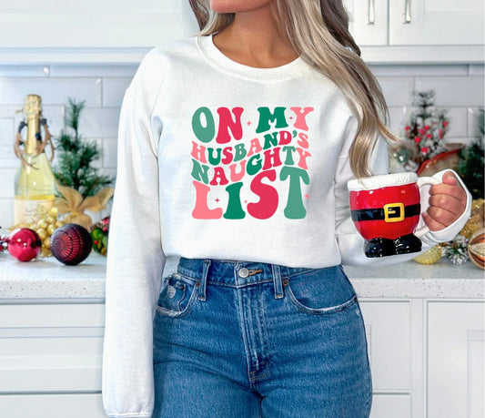 Husbands naughty list