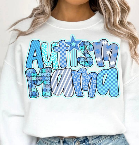 Autism mama (Glitter)