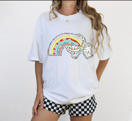 Autism rainbow (Glitter)