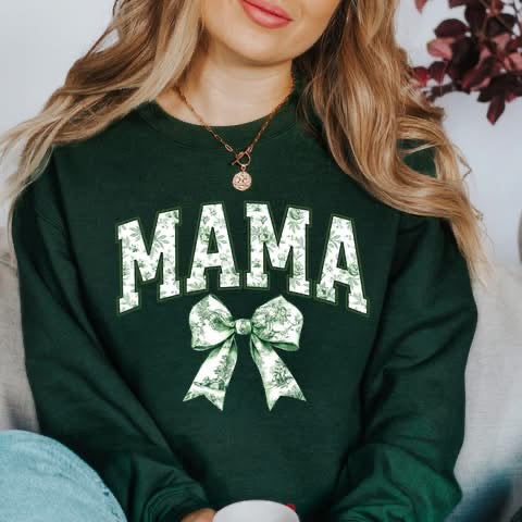 Green floral mama