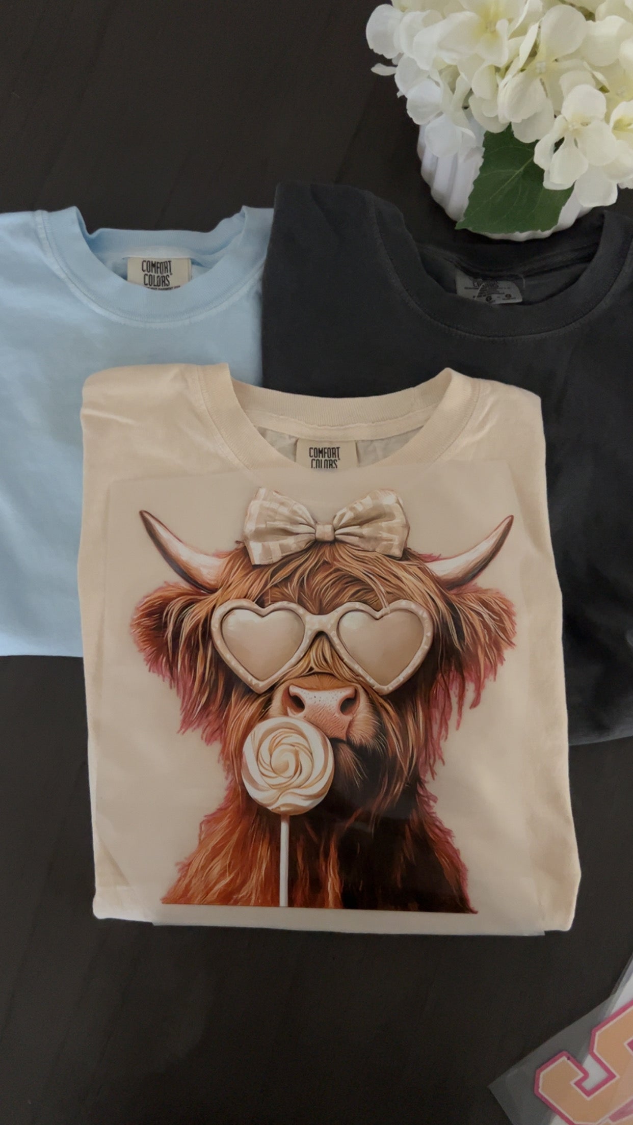 Cutesy Highland Cow