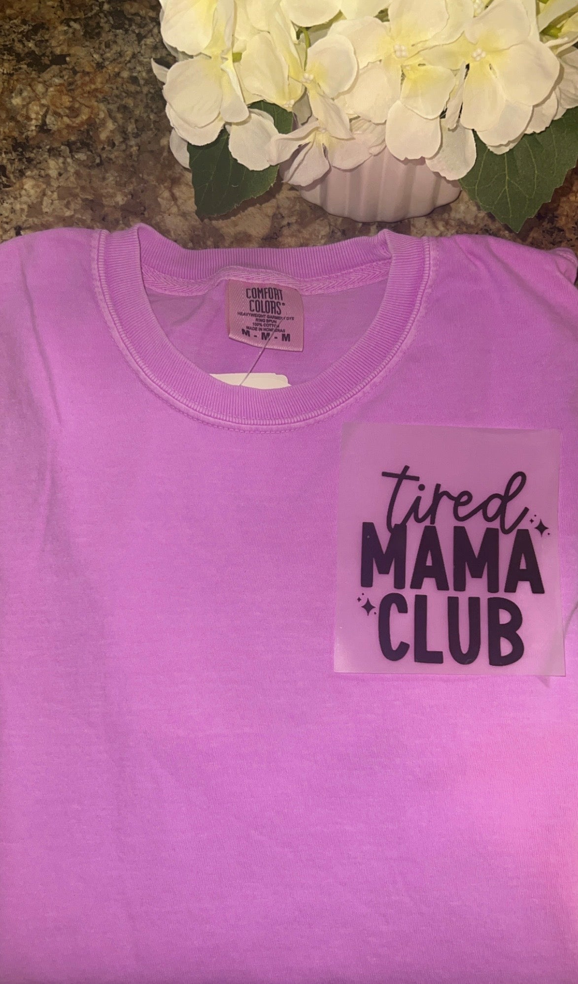 Tired mama club - pocket