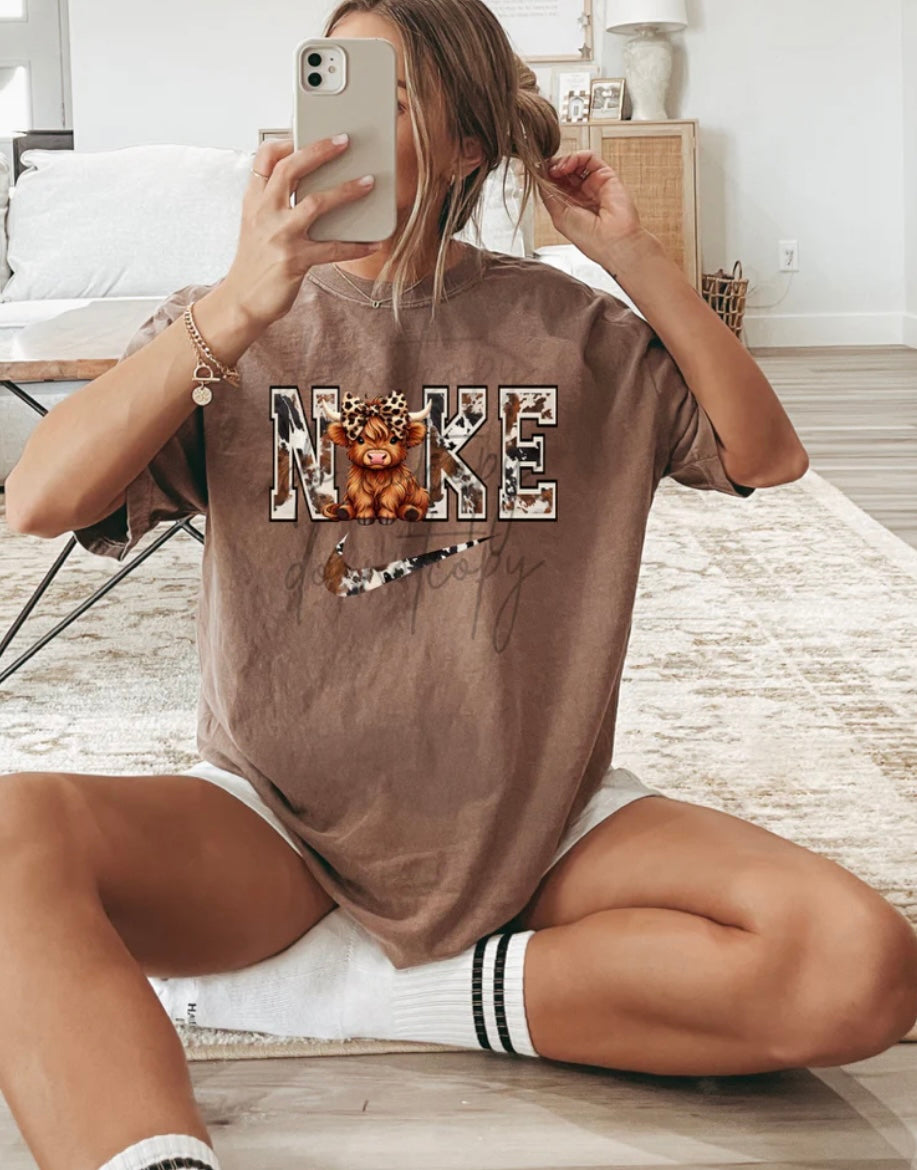 Highland cow Nike