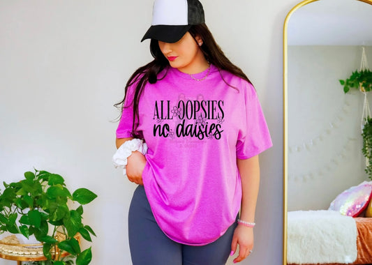 Black oopsies no daisies