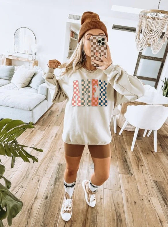 Checkered AMEN